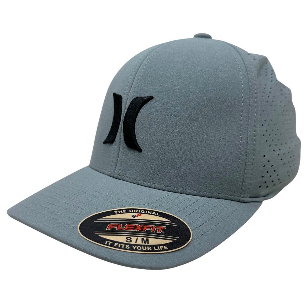 Hurley Men's Hat Phantom Shores H2O Dri-FIT Water Repellent Flex Fit Cap in S/M